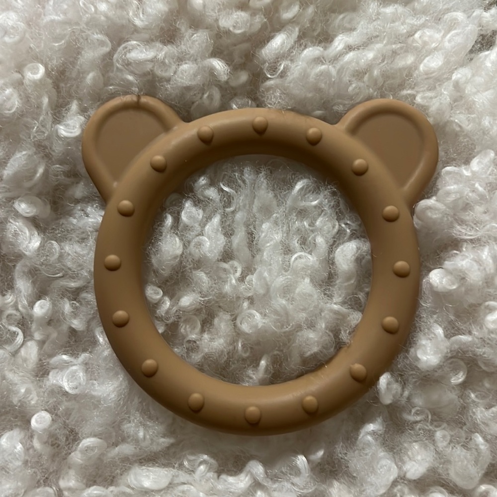 NWOT Mushie Bear Teether